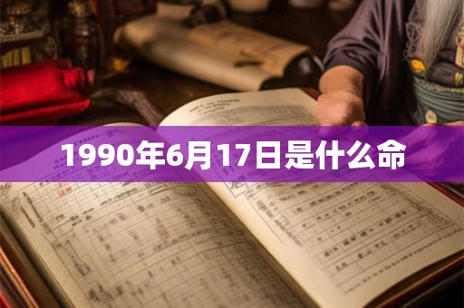 1990年6月17日是什么命