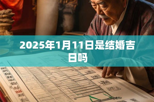 2025年1月11日是结婚吉日吗