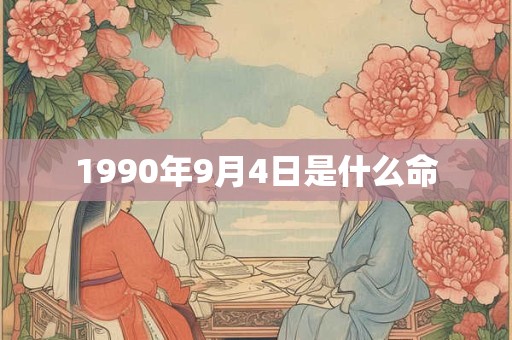1990年9月4日是什么命