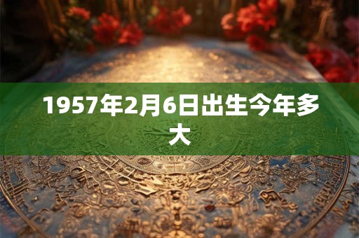 1957年2月6日出生今年多大