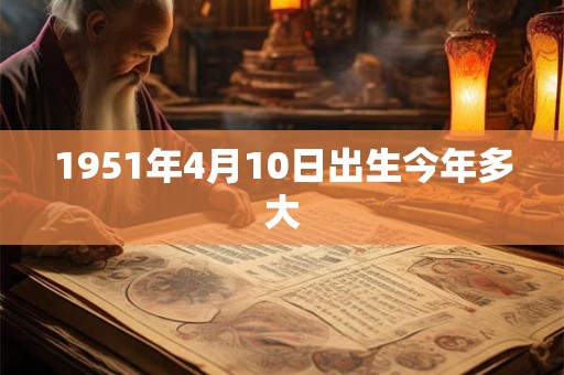 1951年4月10日出生今年多大