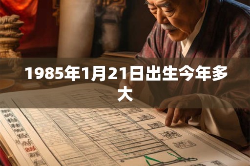 1985年1月21日出生今年多大