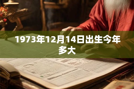 1973年12月14日出生今年多大