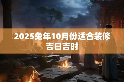 2025兔年10月份适合装修吉日吉时