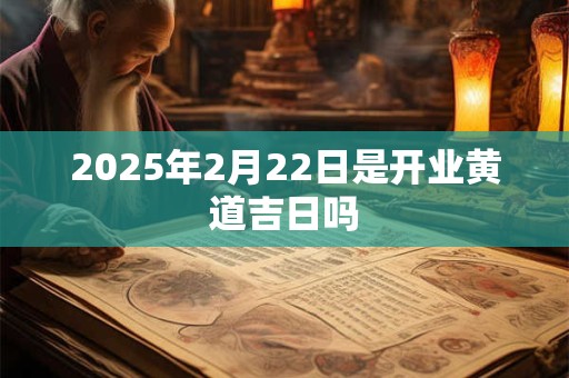 2025年2月22日是开业黄道吉日吗