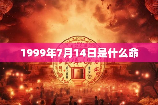 1999年7月14日是什么命