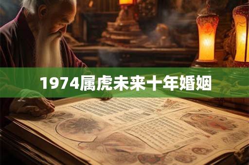 1974属虎未来十年婚姻