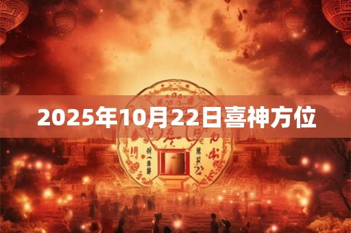 2025年10月22日喜神方位
