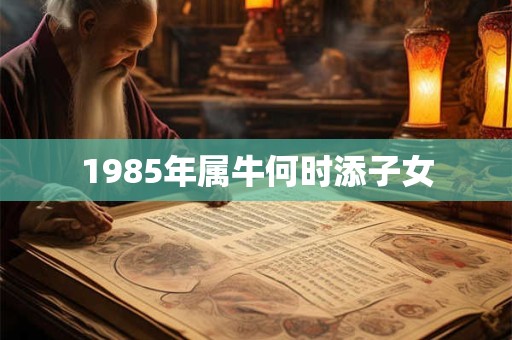1985年属牛何时添子女