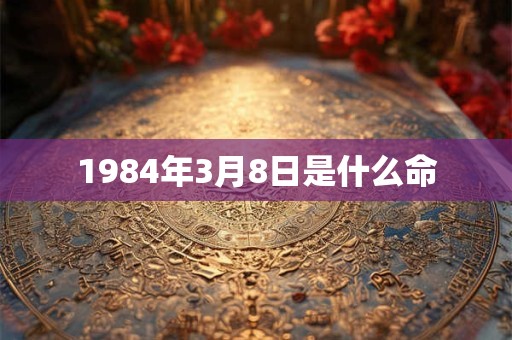 1984年3月8日是什么命