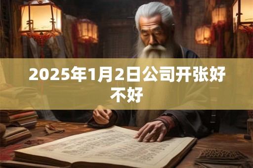2025年1月2日公司开张好不好