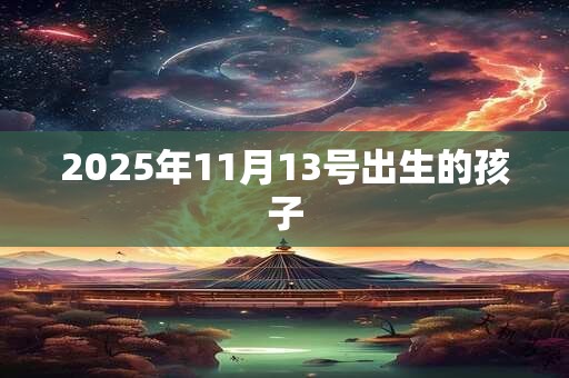 2025年11月13号出生的孩子