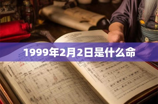 1999年2月2日是什么命