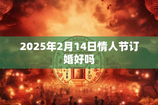 2025年2月14日情人节订婚好吗