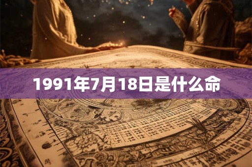 1991年7月18日是什么命