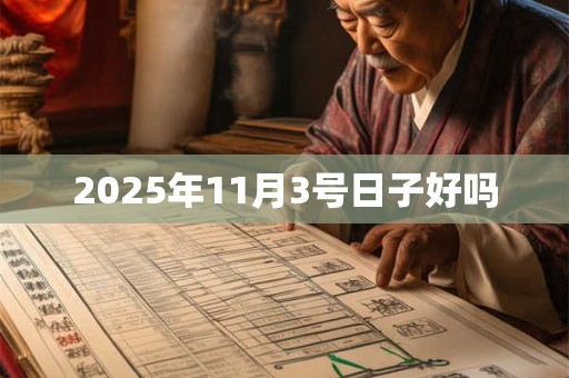 2026年11月3号日子好吗