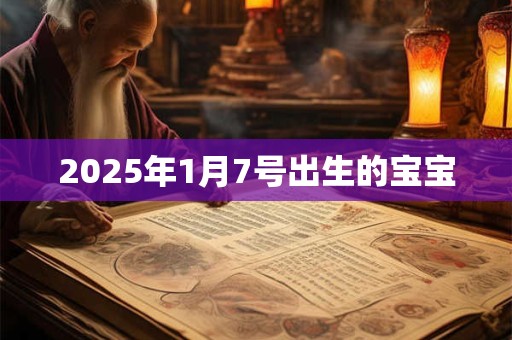 2025年1月7号出生的宝宝