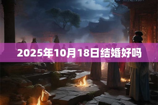 2025年10月18日结婚好吗