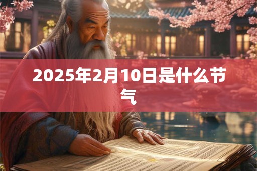 2025年2月10日是什么节气