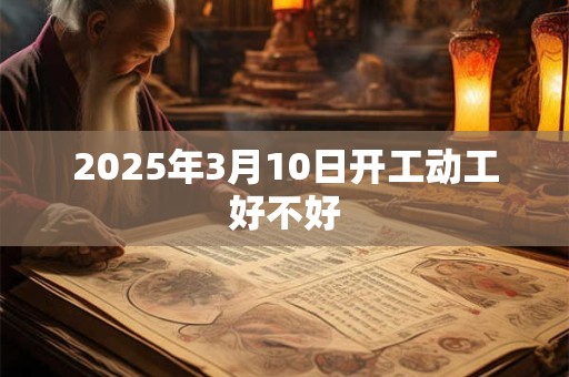 2025年3月10日开工动工好不好