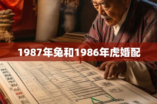 1987年兔和1986年虎婚配
