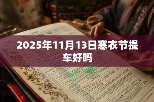 2025年11月13日寒衣节提车好吗