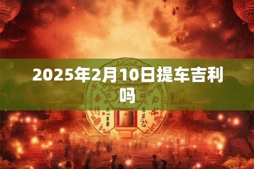 2025年2月10日提车吉利吗