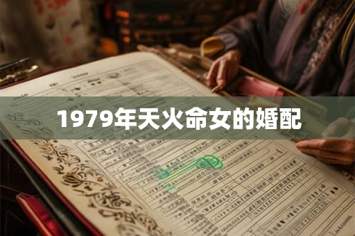 1979年天火命女的婚配
