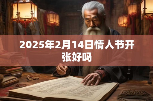 2025年2月14日情人节开张好吗