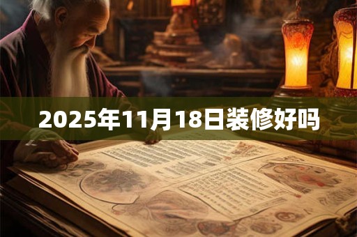 2025年11月18日装修好吗
