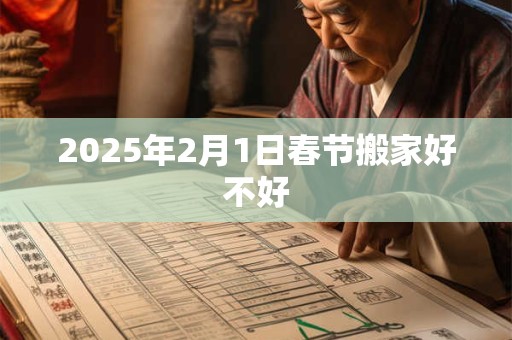 2026年2月1日春节搬家好不好 2026年2月1日春节搬家好不好
