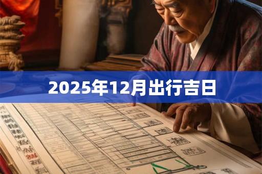 2025年12月出行吉日 2025年12月出行吉日