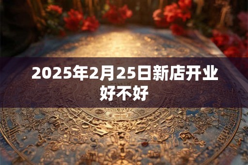 2025年2月25日新店开业好不好