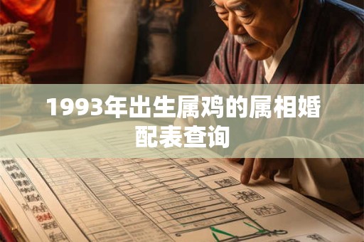 1993年出生属鸡的属相婚配表查询