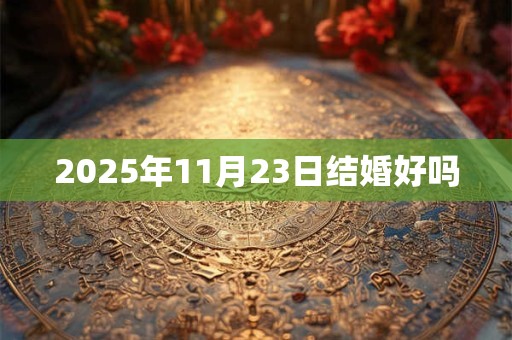 2025年11月23日结婚好吗