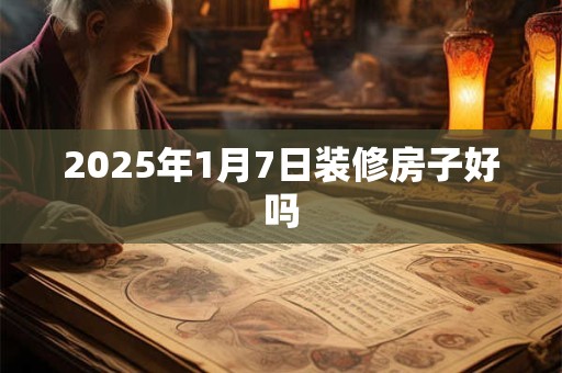 2025年1月7日装修房子好吗