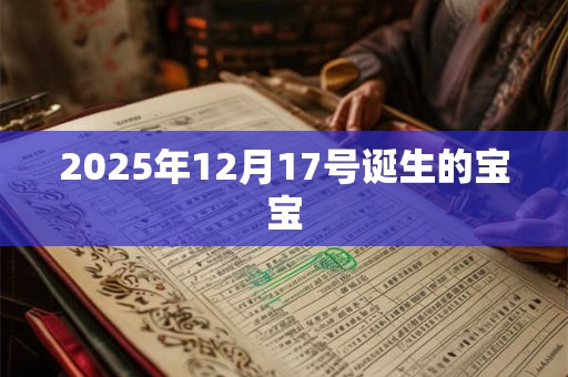 2026年12月17号诞生的宝宝