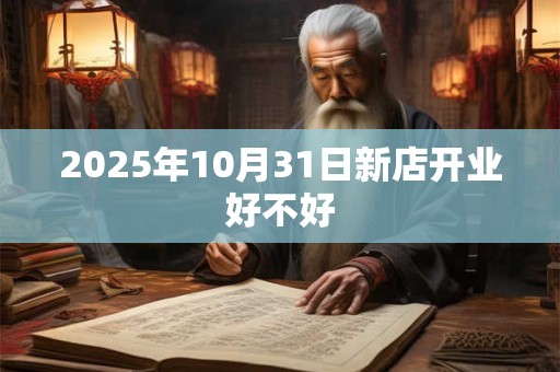 2025年10月31日新店开业好不好