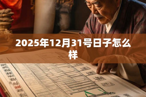 2025年12月31号日子怎么样