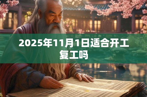 2025年11月1日适合开工复工吗