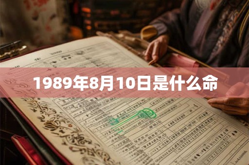1989年8月10日是什么命