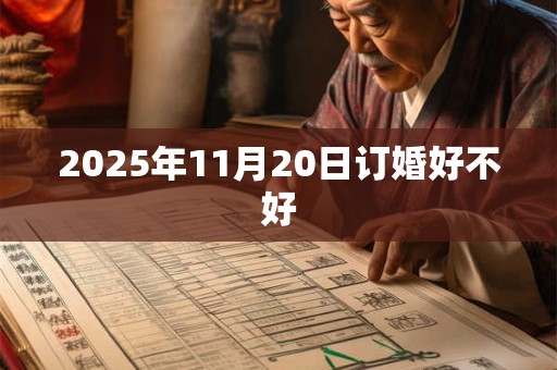 2025年11月20日订婚好不好