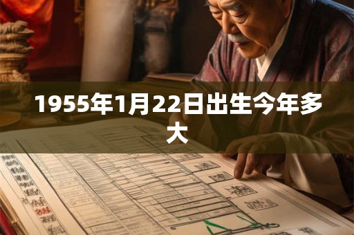 1955年1月22日出生今年多大