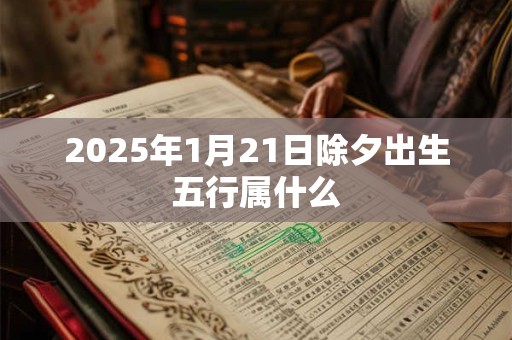 2025年1月21日除夕出生五行属什么