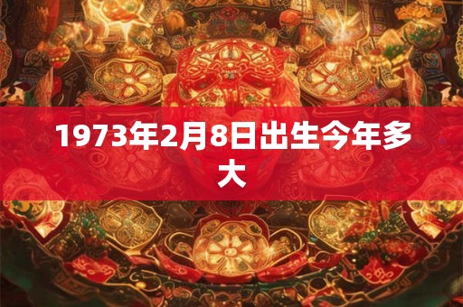 1973年2月8日出生今年多大