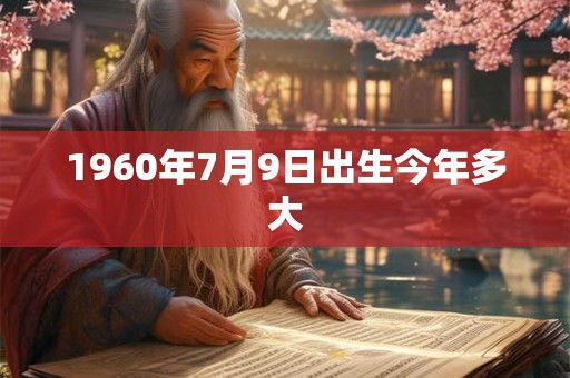 1960年7月9日出生今年多大
