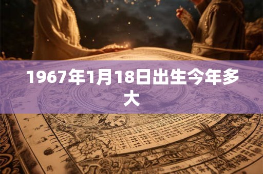 1967年1月18日出生今年多大