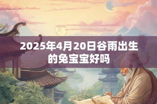 2025年4月20日谷雨出生的兔宝宝好吗