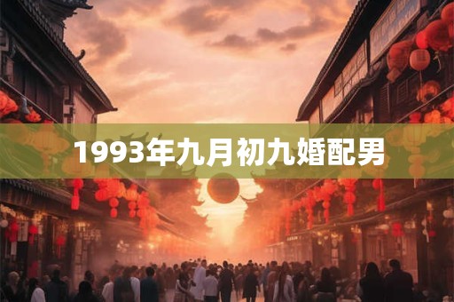 1993年九月初九婚配男