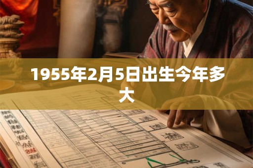 1955年2月5日出生今年多大
